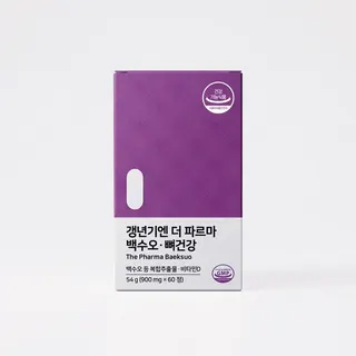 갱년기엔 더 파르마 백수오•뼈건강